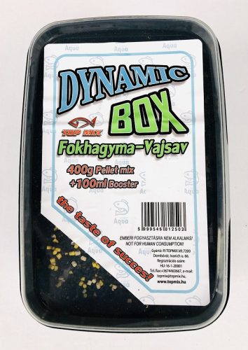 Dynamic Pellet Box. Fokhagyma-Vajsav