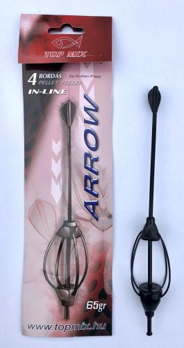 Arrow négybordás method feeder kosár 65g