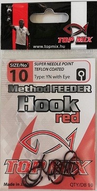 Method feeder horog #10   Red