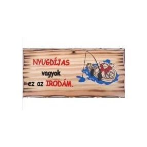 FATÁBLA 'NYUGDÍJAS VAGYOK'